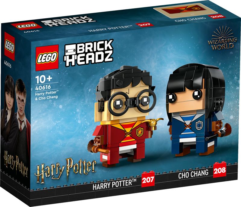 Harry-Potter™-e-Cho-Chang---Lego-Brick-Headz-40616