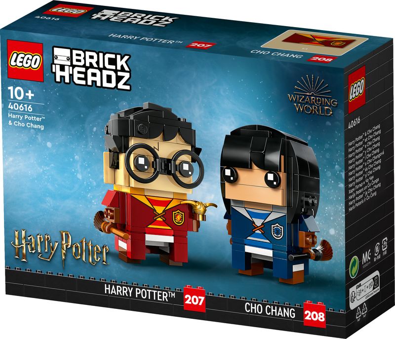 Harry-Potter™-e-Cho-Chang---Lego-Brick-Headz-40616