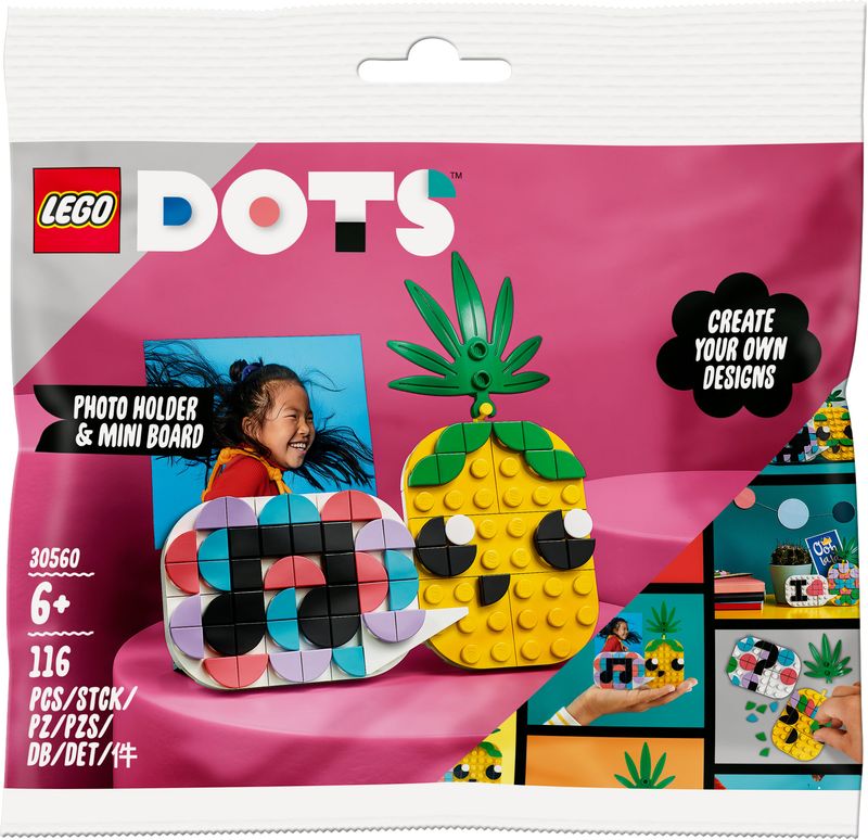 Ananas---Portafoto-e-mini-base---Lego-Dots-30560