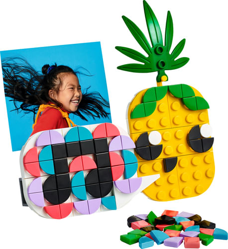 Ananas---Portafoto-e-mini-base---Lego-Dots-30560