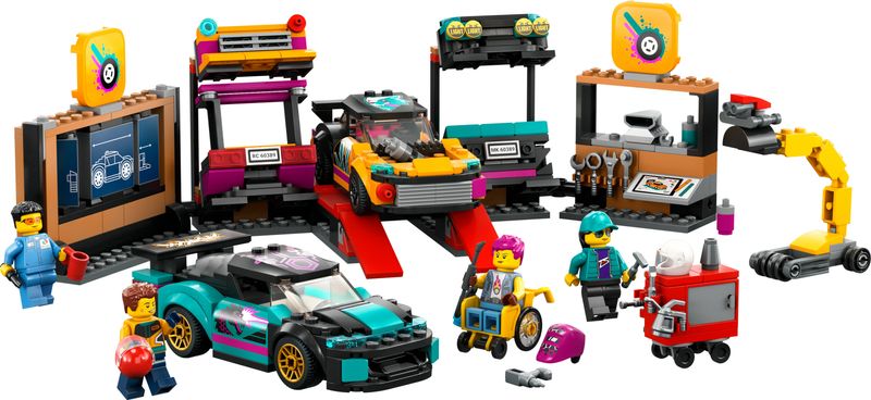 Garage-auto-personalizzato---Lego-City-60389