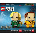 Lego Draco Malfoy™ e Cedric Diggory - Lego Brick Headz 40617