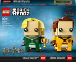 Draco-Malfoy™-e-Cedric-Diggory---Lego-Brick-Headz-40617