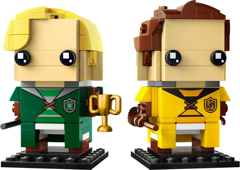 Draco-Malfoy™-e-Cedric-Diggory---Lego-Brick-Headz-40617