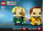 Draco-Malfoy™-e-Cedric-Diggory---Lego-Brick-Headz-40617