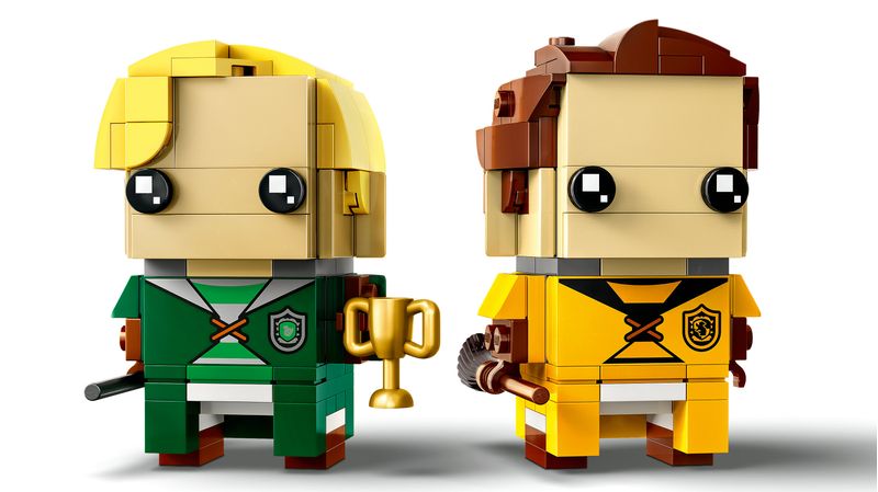 Draco-Malfoy™-e-Cedric-Diggory---Lego-Brick-Headz-40617