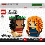 Lego Vaiana e Merida - Lego Brick Headz 40621