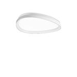 Plafoniera Contemporanea Gemini Metallo Bianco Led Integrato 27W 3000K Ip20