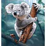 Puzzle Koala sagomato Pz 100