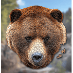 Puzzle Orso Bruno sagomato Pz 238