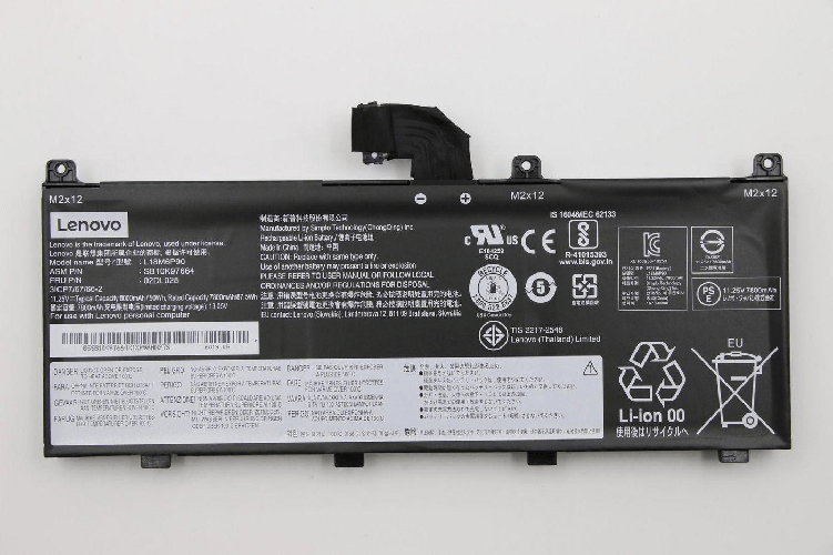 Internal 6c 90Wh LiIon SMP - Warranty 6M