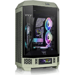 THERMALTAKE Il case Tower 300 Micro-ATX con finestra di visualizzazione verde Matcha