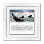 Lupia - Quadro mattonella Ceramica Modern White 29x29 cm con significato del nome Dario