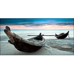 Lupia - Quadro su tela canvas DEEP 77X143 CANOE