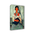 Lupia - Quadro su tela il meglio dell arte 45X75 cm ZINGARA CON BAMBINO - MODIGLIANI