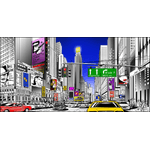 Lupia - Quadro su tela canvas DEEP 62X115 I LOVE NY