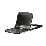 ATEN CL3700NW console a rack 47 cm (18.5") 1920 x 1080 Pixel Metallo Plastica Nero 1U