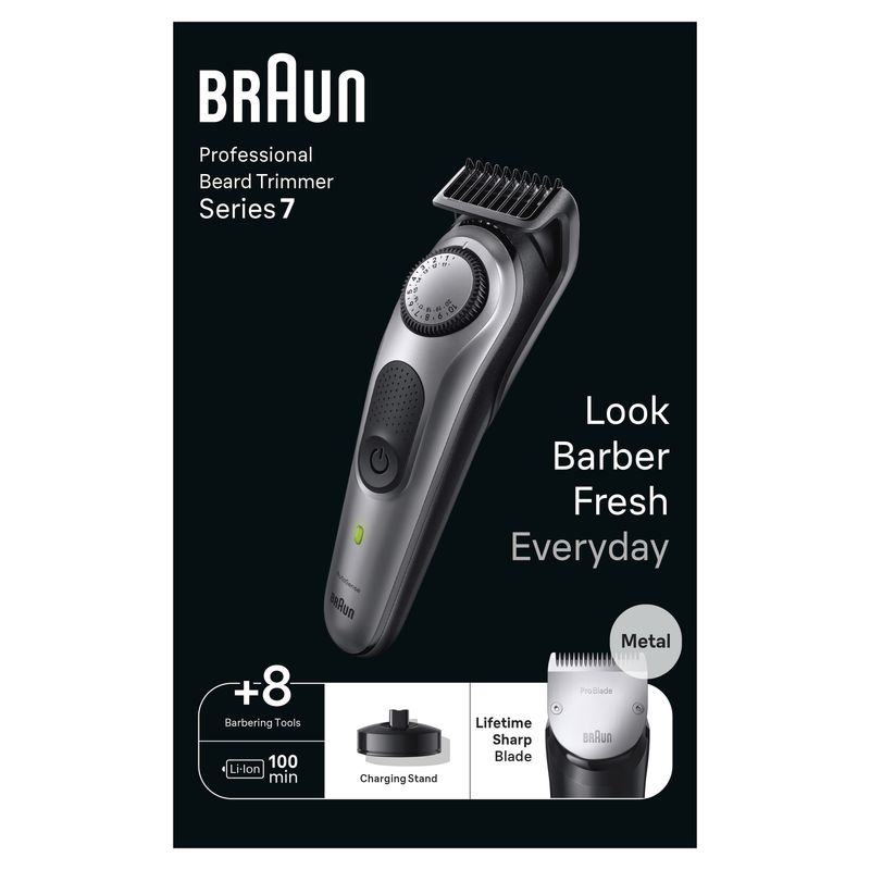 Braun-BeardTrimmer-7-BT7420-Regolabarba-Uomo