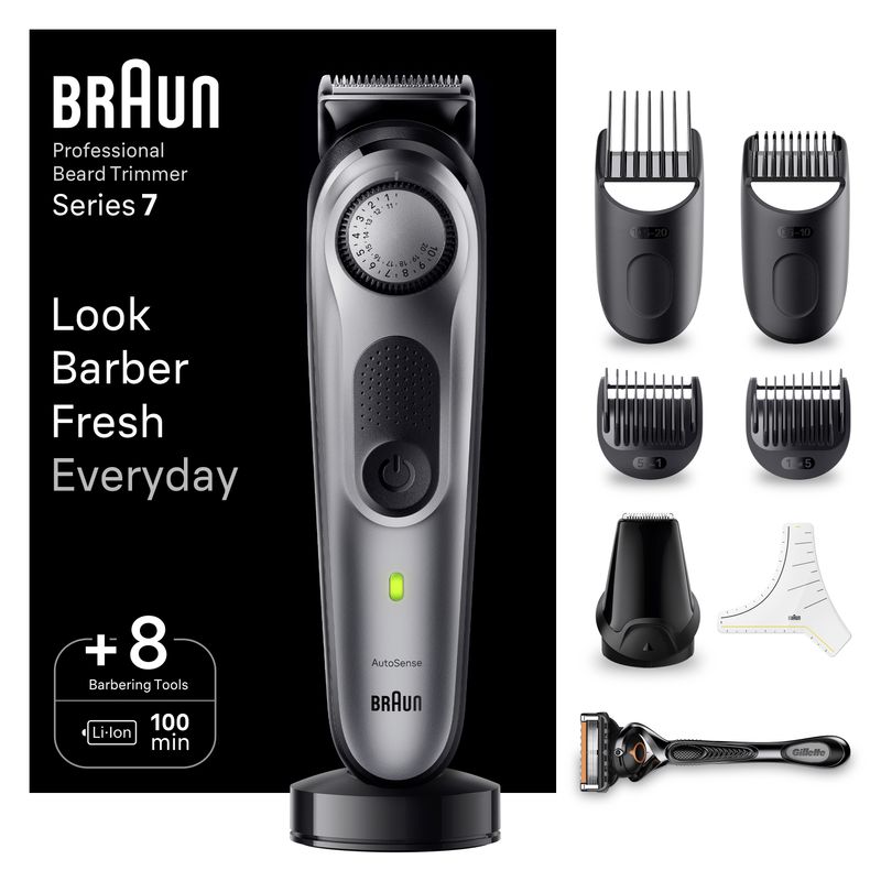 Braun-BeardTrimmer-7-BT7420-Regolabarba-Uomo