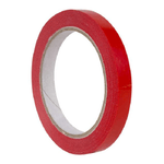 Applica questo adesivo rosso 12 mm x 66 m - Resistente agli strappi - facile da etichettare - ideale per disordine e imb