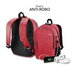 Zaino-Subblim-Urban-Lock-System---Sinonimo-di-Sicurezza---Ottima-capacita-organizzativa---Connettore-USB-per-Powerbank--