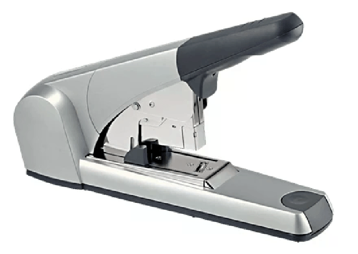Cucitrice spessa Petrus 1500 - Fino a 120 fogli - Punto piatto - Per punti 23/15XL - Colore grigio