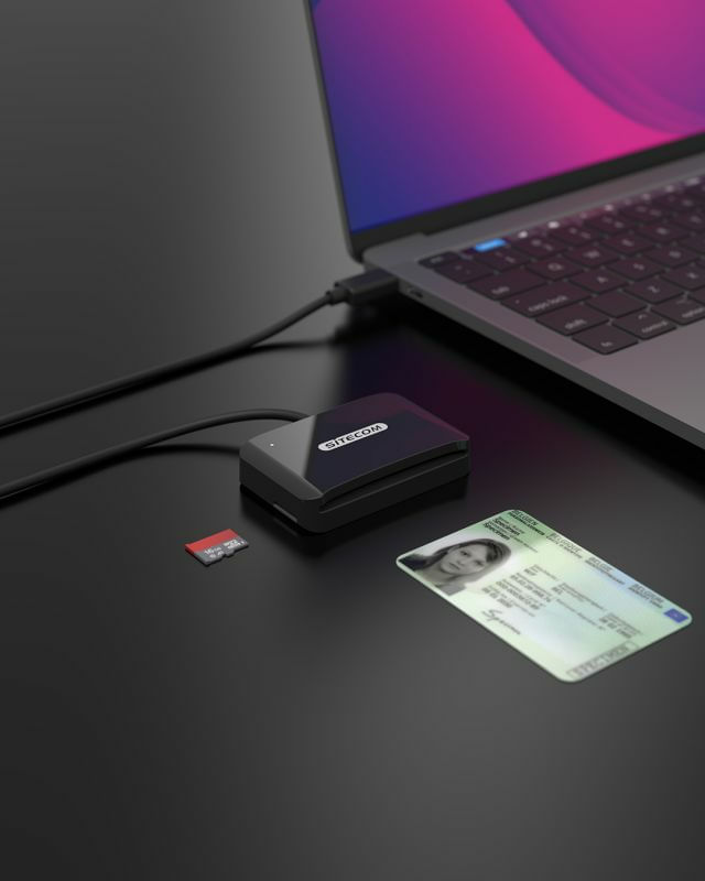 Sitecom-Lettore-di-Smart-Card-USB-C-ID-Card-Reader-Nero