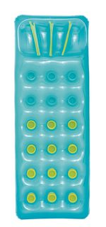 Bestway-43015-galleggiante-da-piscina-e-da-spiaggia-Verde-Trasparente-Giallo-Vinile-Materassino-galleggiante