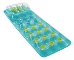 Bestway-43015-galleggiante-da-piscina-e-da-spiaggia-Verde-Trasparente-Giallo-Vinile-Materassino-galleggiante