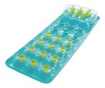 Bestway-43015-galleggiante-da-piscina-e-da-spiaggia-Verde-Trasparente-Giallo-Vinile-Materassino-galleggiante