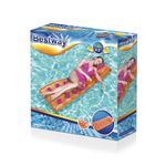 Bestway-43015-galleggiante-da-piscina-e-da-spiaggia-Verde-Trasparente-Giallo-Vinile-Materassino-galleggiante