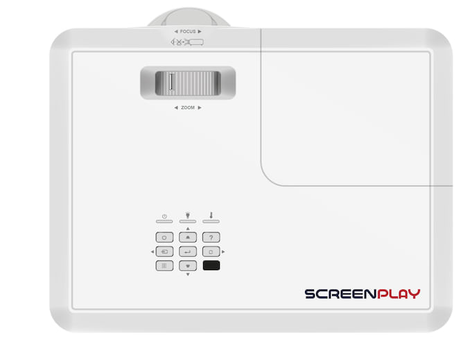 ScreenPlay-MULTIMEDIA-PROJECTOR-videoproiettore-Proiettore-a-raggio-standard-4000-ANSI-lumen-DLP-1080p--1920x1080--Compatibilita-3D-Bianco