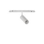 Faretto Binario Singolo Ego Alluminio Bianco 1 Luce 12W 3000K Luce Calda 1-10V