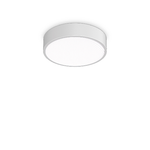 Plafoniera Contemporanea Ray Metallo Bianco Led Integrato 13W 3000K Ip44