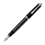 Pelikan Souverän 405 penna stilografica Sistema di riempimento integrato Antracite, Nero 1 pz