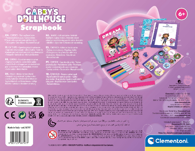 Clementoni-Gabby-s-Scrapbook-Diario-Segreto