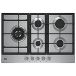 Beko HIAL 75225 SX piano cottura Acciaio inossidabile Da incasso Gas 5 Fornello(i)