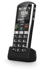 Emporia-SiMPLiCiTY-508-cm--2---90-g-Nero-Argento-Telefono-per-anziani