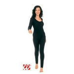 widmann 1134a tuta body donna con maniche lunghe nero s m l