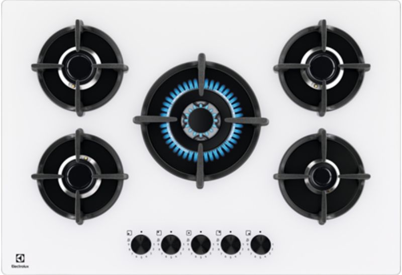 Electrolux-EGG75372W-piano-cottura-Bianco-Da-incasso-75-cm-Gas-5-Fornello-i-