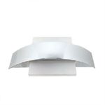 Applique led da parete 8w design moderno minimal trasformatore incluso 6400k