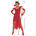 WIDMANN 35313 COSTUME DEVIL LADY (VESTITO. GUANTI IN VELLUTO. CO ECONOMICO #3531