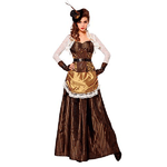 WIDMANN 07743 COSTUME STEAMPUNK DONNA L GONNA LUNGA #0774