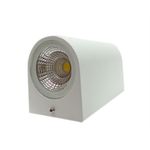 Lampada led doppio luce applique led 6w da parete 230v led cob x