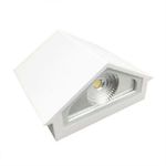 Lampada a led applique 12w doppio fascio decorativo forma casetta 4200k