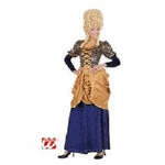 WIDMANN 71852 COSTUME MARCHESA BLU M #7185