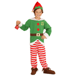 WIDMANN 00005 COSTUME ELFO DI BABBO NATALE 4/5 116 CM #0001