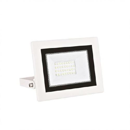 Faro led 50w slim versione bianca per esterno lampada fari led 4200k