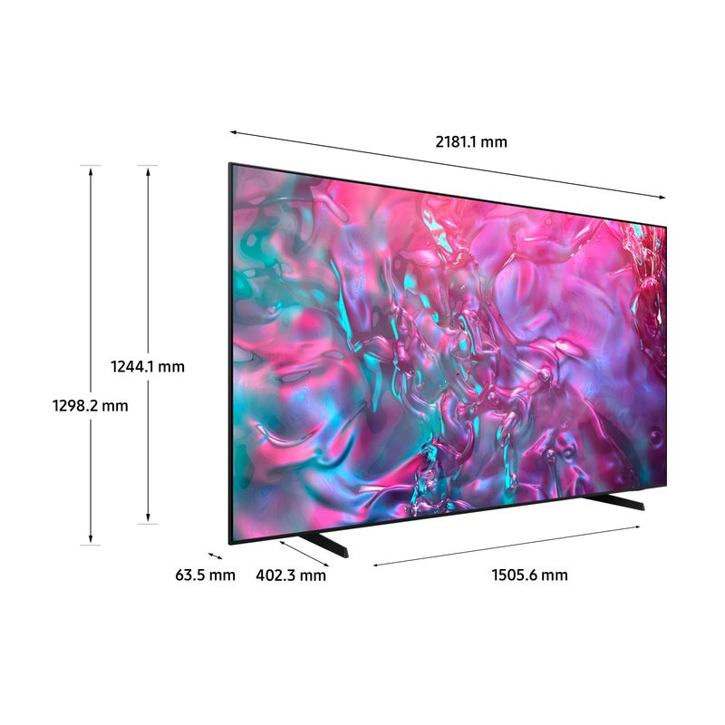 Samsung-Tv-Led-98-pollici-4k-UE98DU9070UXZT-Smart-TV-Cristal-Processor-4K-AI--Motion-Xcelerator-120Hz-OTS-Lite-