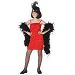 ATOSA 39901 COSTUME CHARLESTON ROSSO 5-6